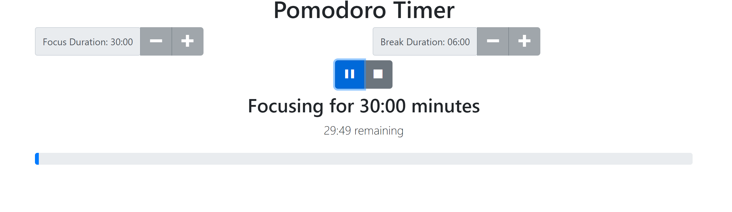 Pomodoro Timer